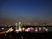 お台場の夏の夜