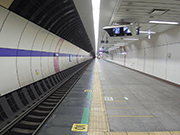 りんかい線 大井町駅のホーム