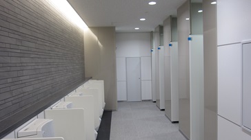 東京テレポート駅のトイレをリニューアルしました