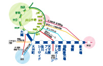 お台場（東京テレポート駅）へアクセス良好！の画像