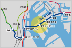 東京都心図の画像