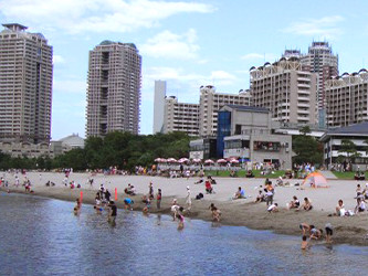 お台場海浜公園（おだいばビーチ）